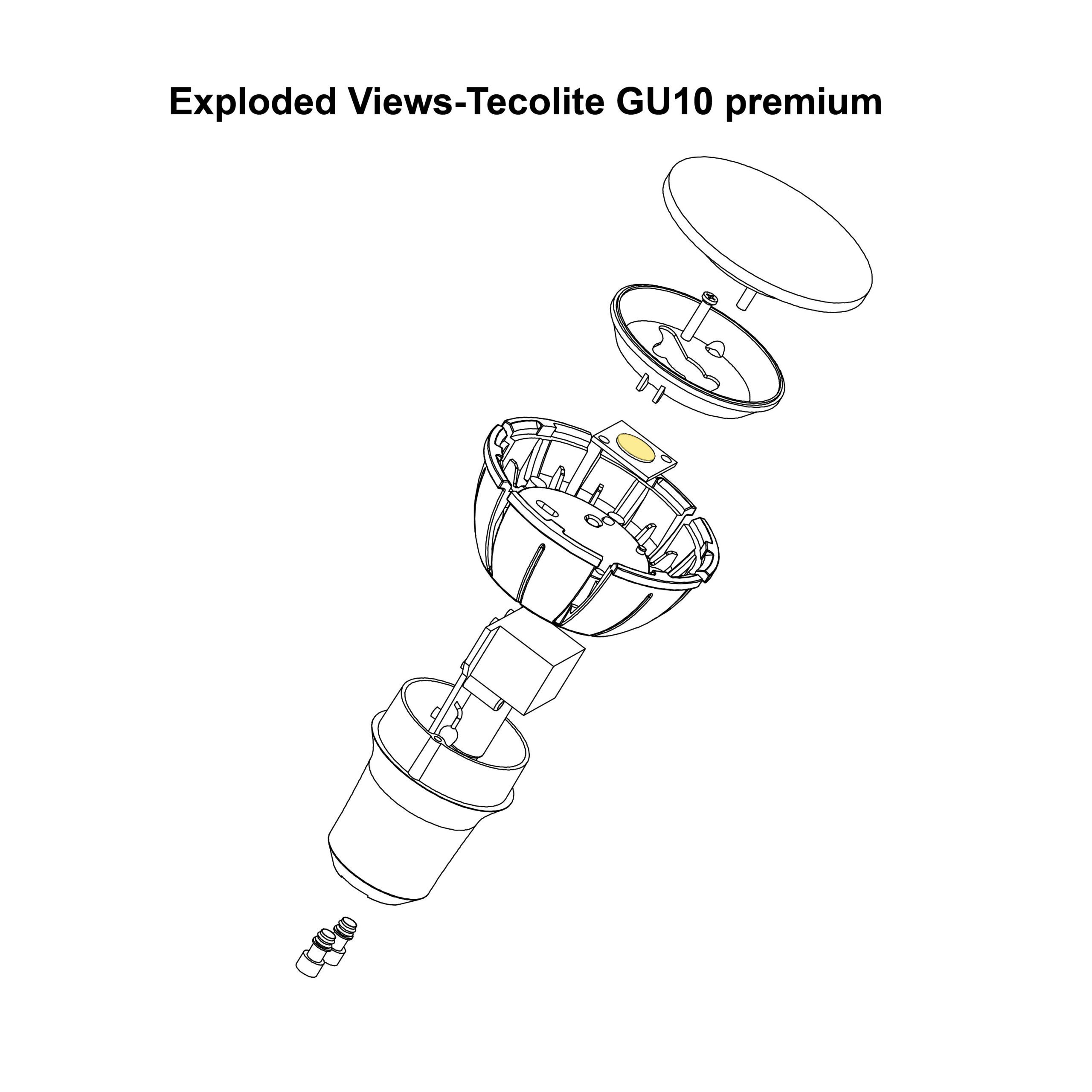 Exploded-Views-Tecolite-GU10-premium