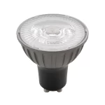 Stock de fábrica Teco de lâmpada LED de foco FIN dimmável GU10 para distribuidores.