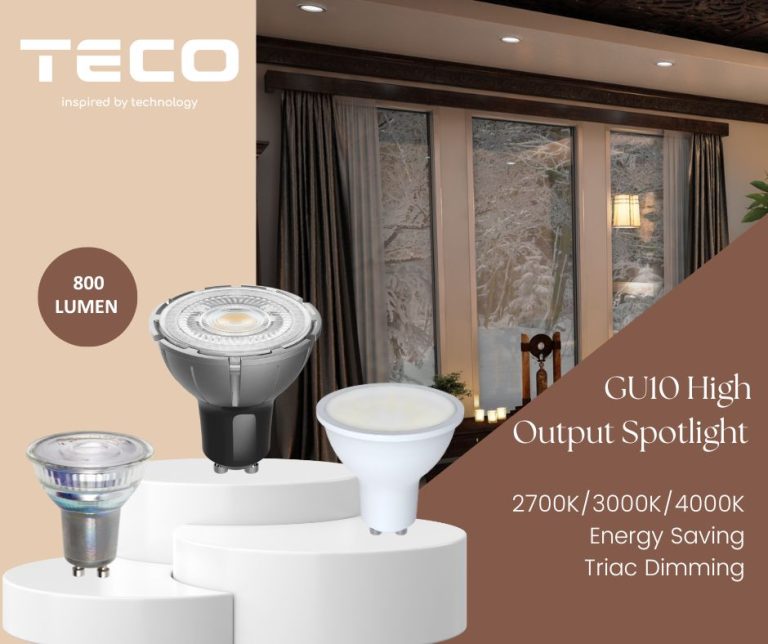 Tecolite Blog Image: GU10 High Output Spotlight