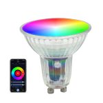 Tecolite Smart GU10 WIFI Control RGBCW Spot Image principale 800*800.JPG