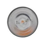 Front lens view of Teco FIN series dimmable GU10 LED spotlight for B2B.