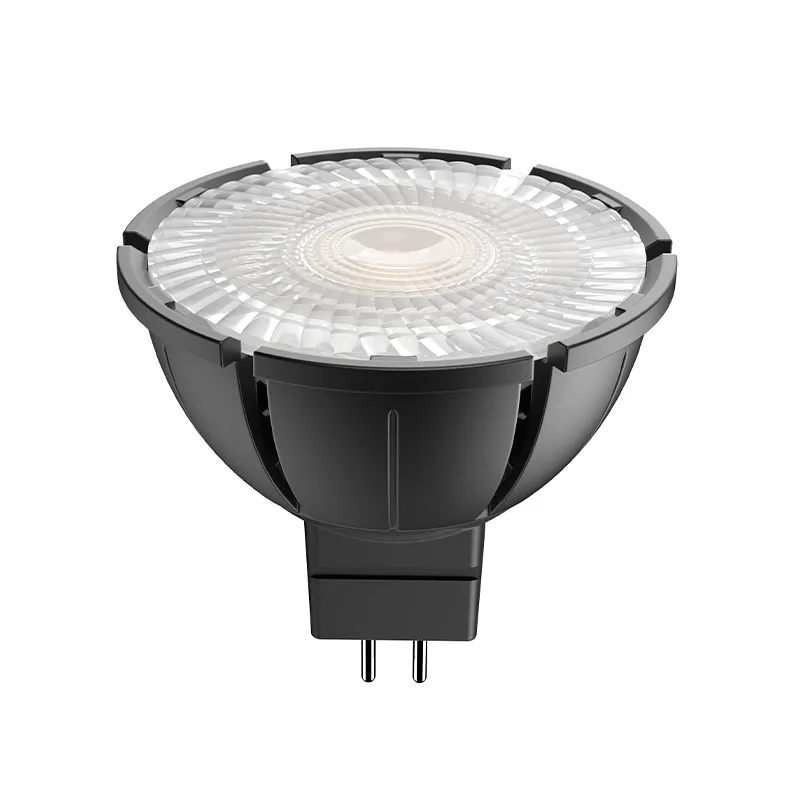 Teco B2B factory supplier of black dimmable MR16 PRO LED bulb spotlight.