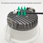 Tecolite LED Einbaudownlight 12W IP54 Wasserdicht 6-800px.png