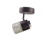 Iron+Glass Ceiling Spotlight Fitting 4-800px