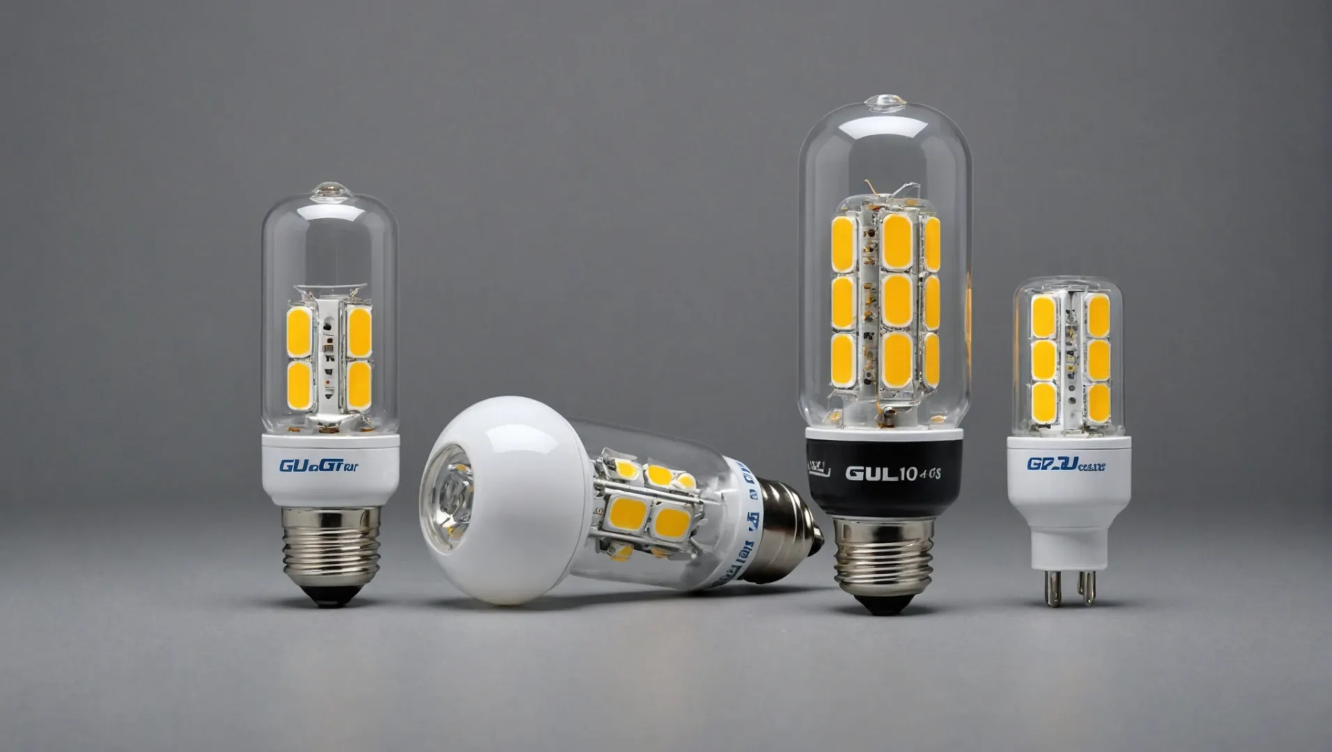 Comparison of two GU10 LED bulbs with different wattage and lumens