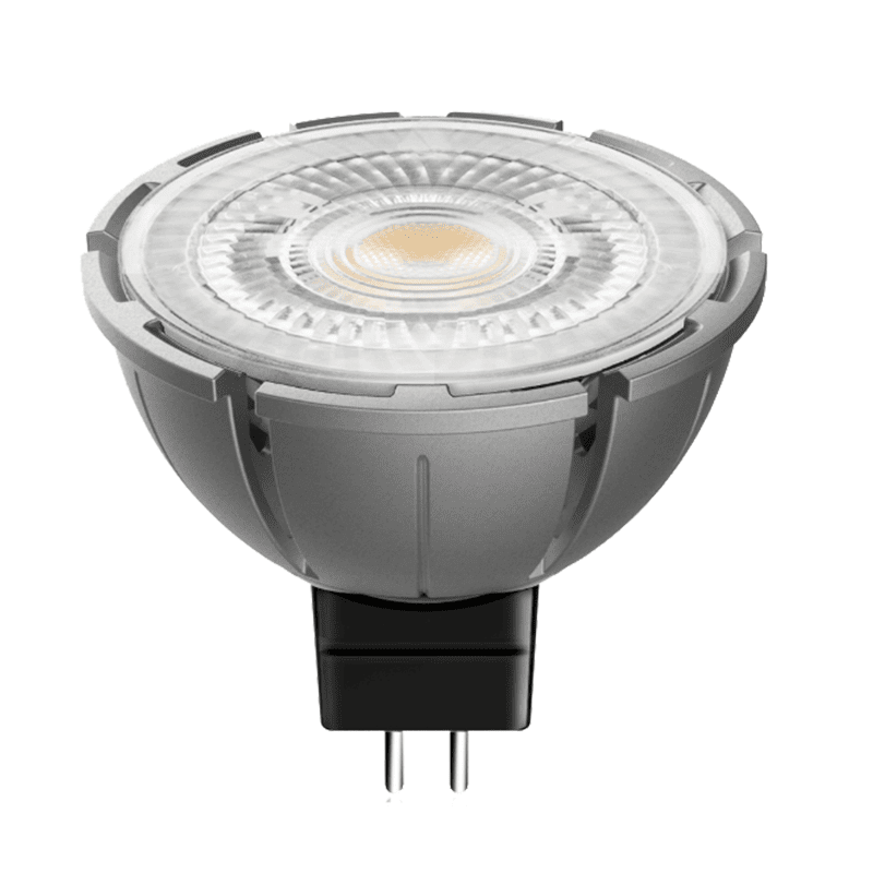 Close-up of Teco advanced LED MR16 spotlight bulb