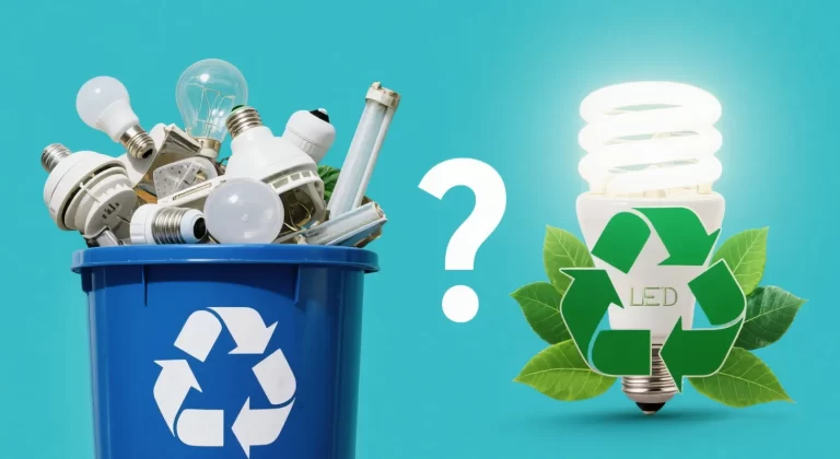 LED bulb recycling
