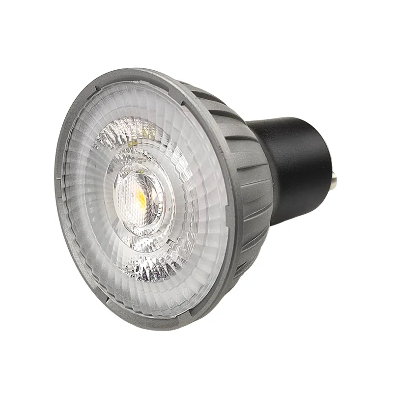 Teco B2B wholesale supplier of silver dimmable GU10 FIN LED bulb.