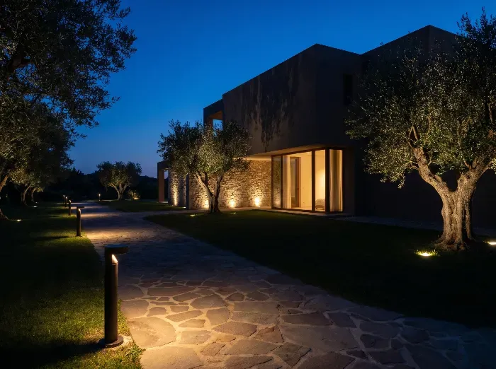 landscape lighting goals for pathways gardens facades