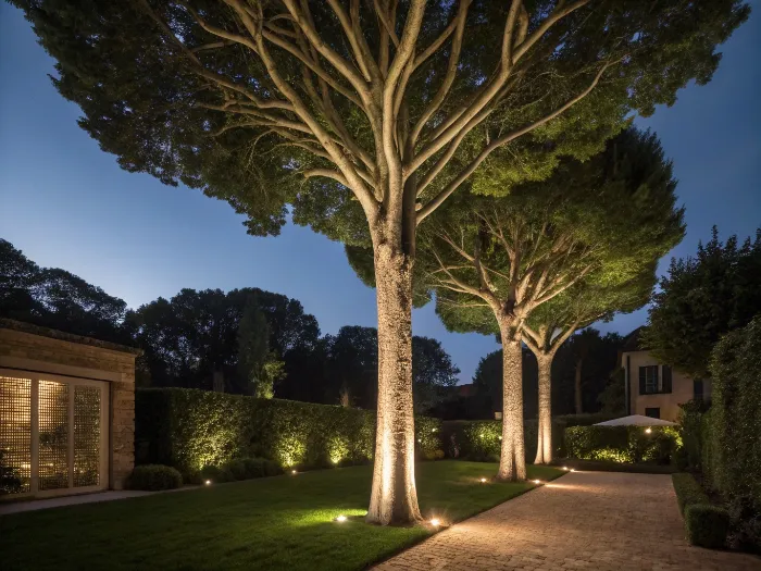 choosing beam angles for outdoor landscape lighting