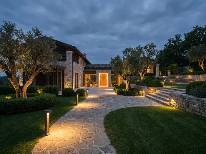outdoor landscape lighting design principles and applications