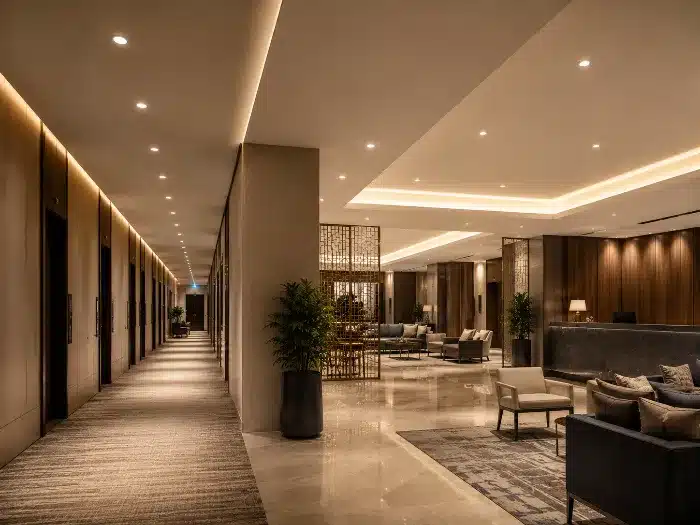 IP20 indoor LED lighting for offices retail stores and hotel interiors