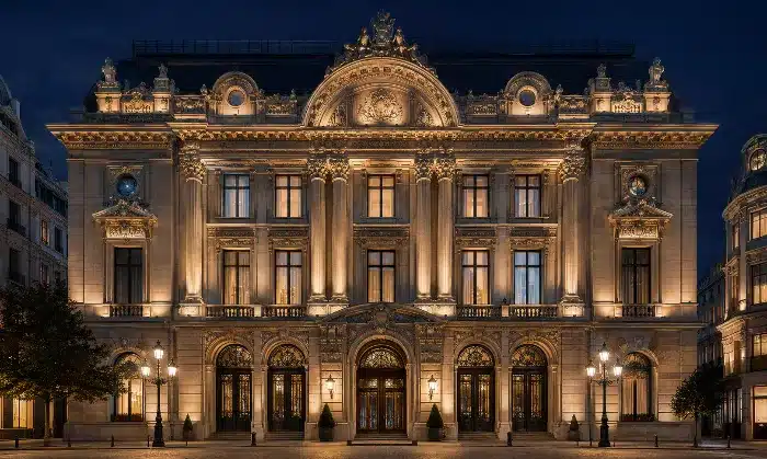 architectural lighting design facade illumination modern building