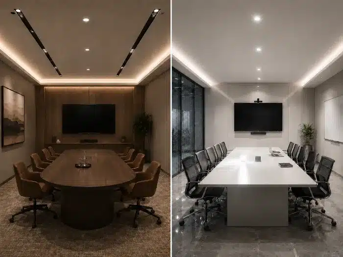 anti-glare lighting design and UGR control