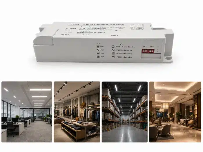 0-10V dimming driver for commercial LED lighting