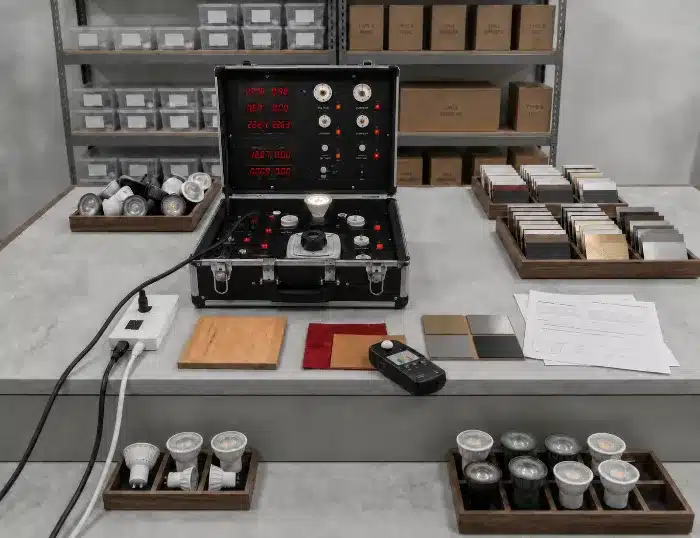LED Lighting Sample Validation and Batch Control